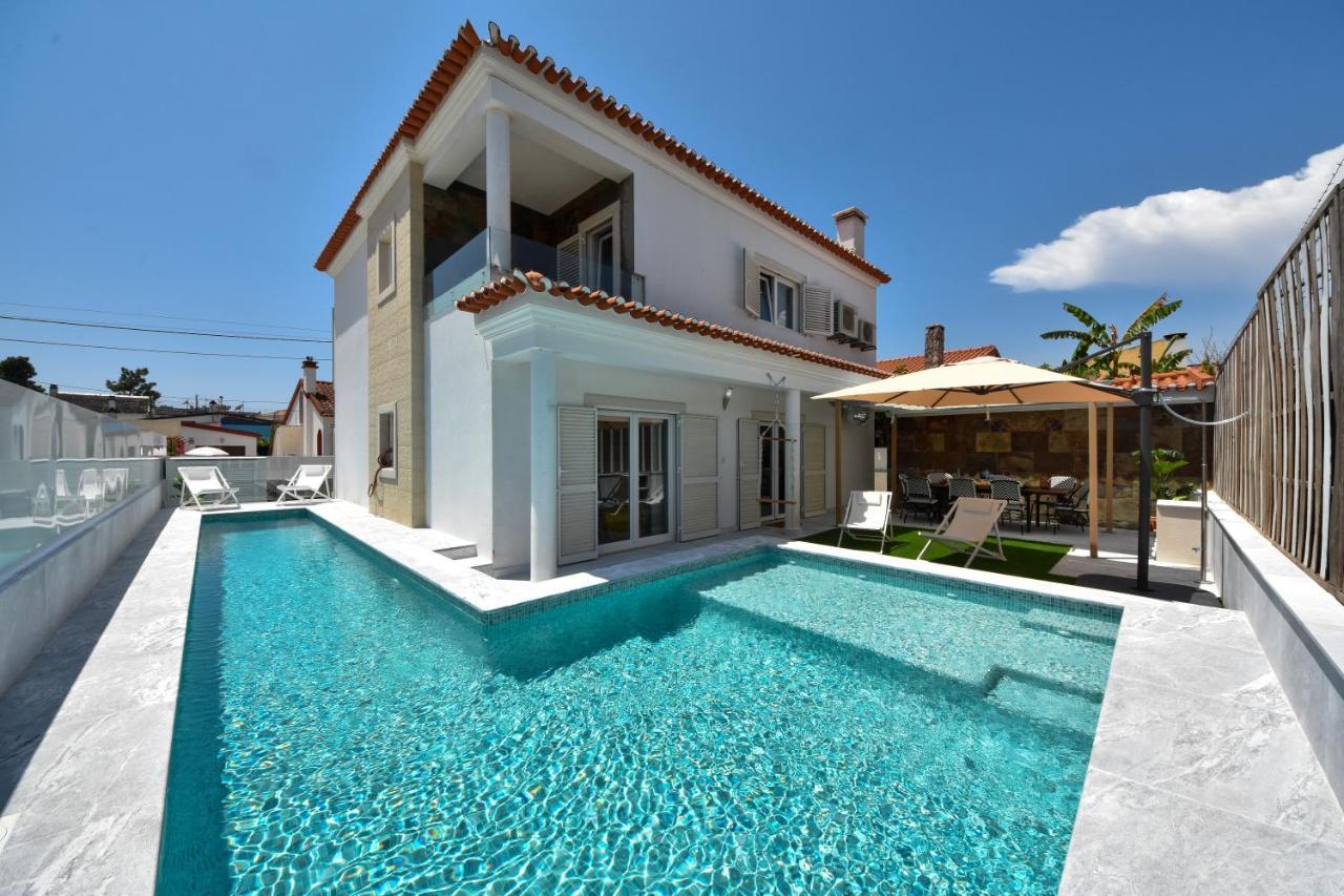 Aroeira Villa With Heated Pool By Golf Course, Beach And Lisbon エクステリア 写真
